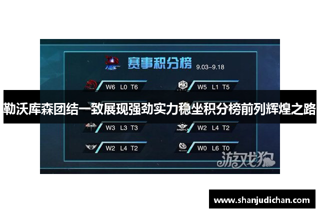 勒沃库森团结一致展现强劲实力稳坐积分榜前列辉煌之路